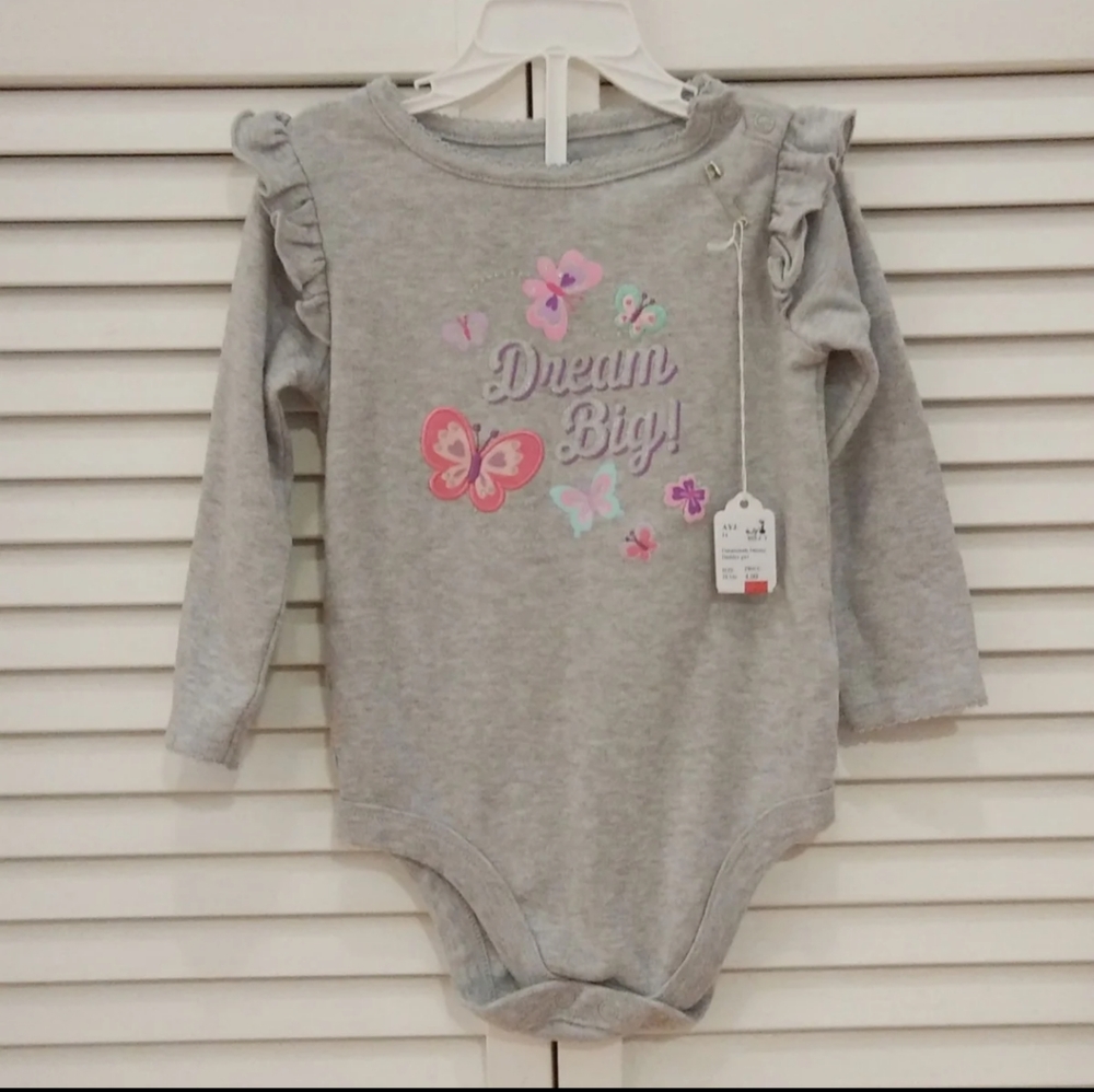 💜Bundle: Two 18 month graphic onesies for Spring